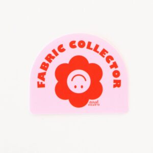 fabric collector vinyl waterproof sticker