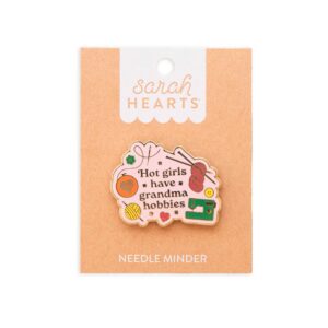 hot girls have grandma hobbies magnetic needle minder