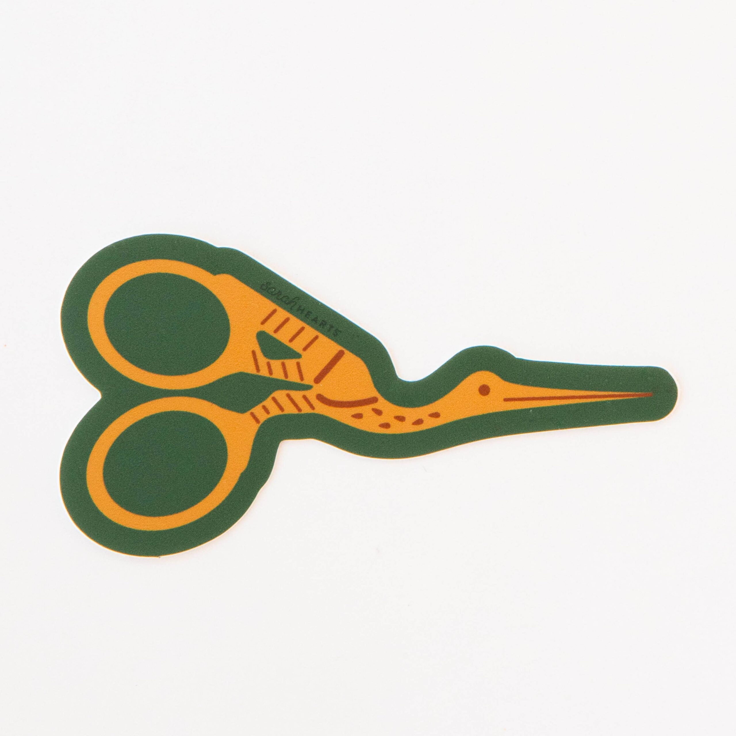 stork scissors sticker vinyl waterproof sticker stork scissors sticker vinyl waterproof sticker