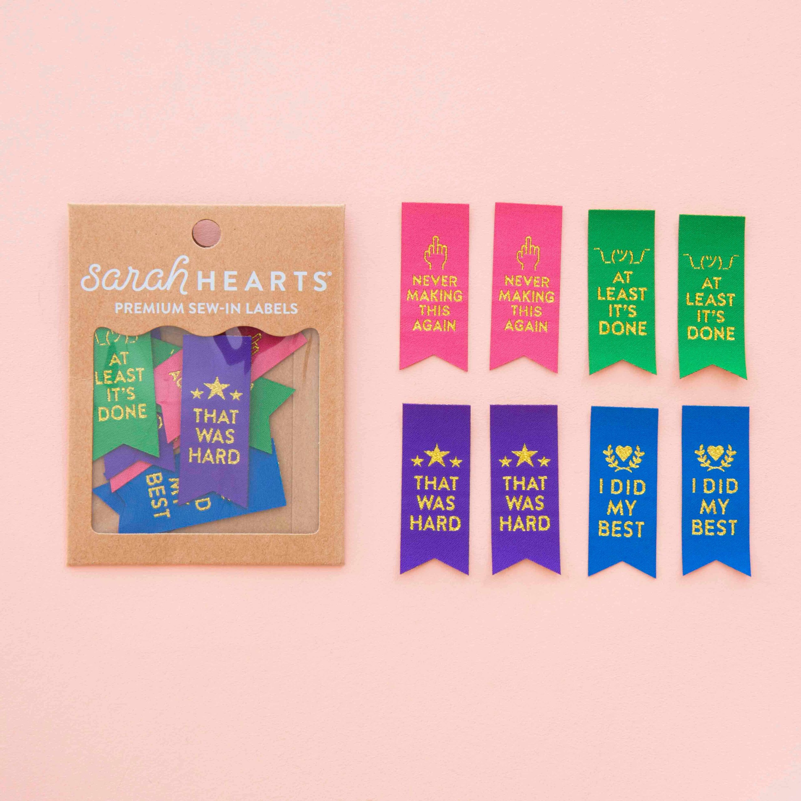 sarcastic award ribbon multipack sewing and quilting labels sarcastic award ribbon multipack sewing and quilting labels