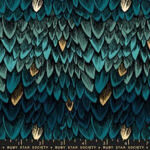 Fireglow - Blue Scales - Ruby Star Society