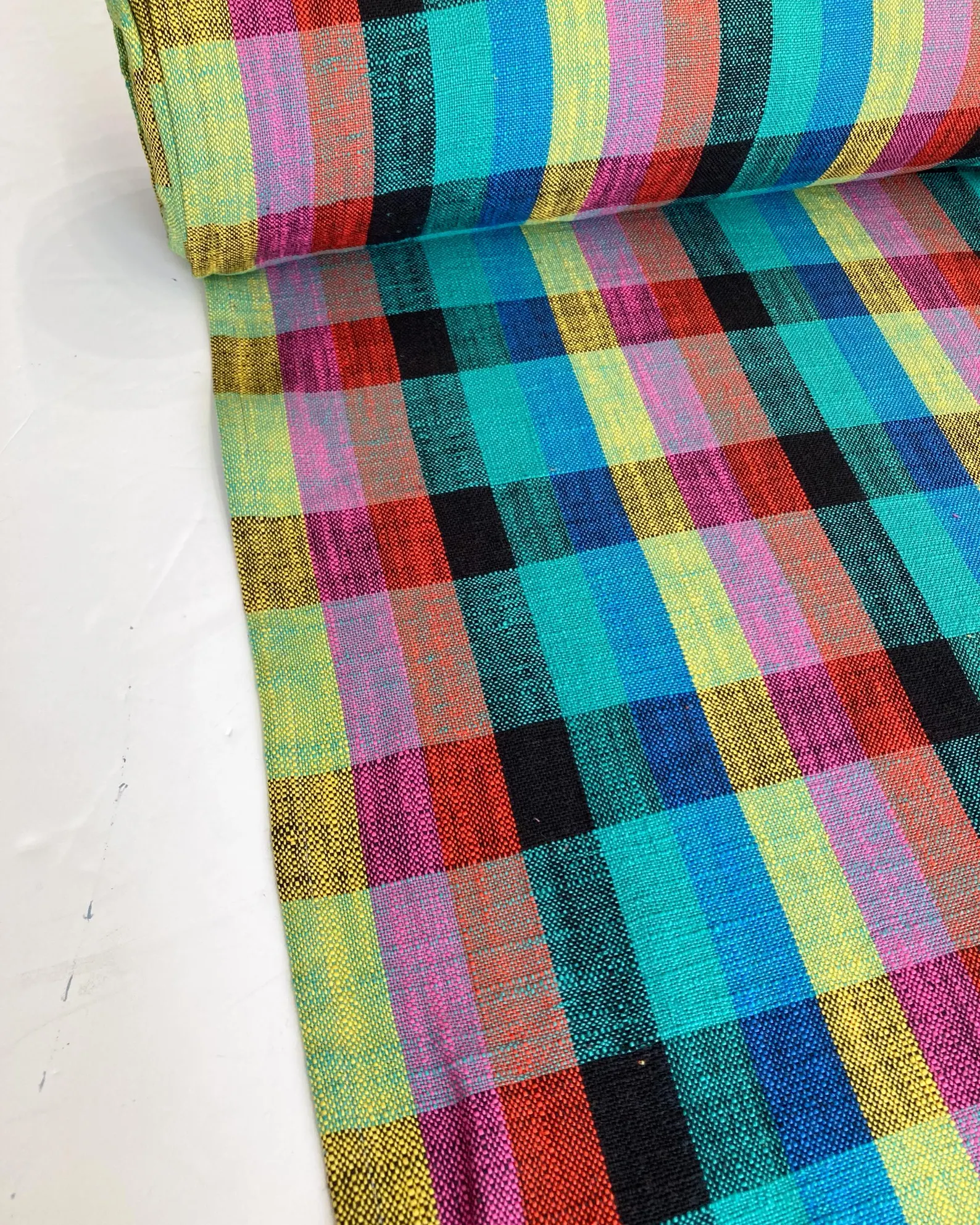 Ruby Star Society - 16in Sunshine Toweling - Picnic Plaid Toweling
